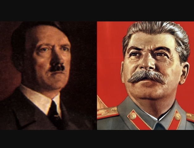 Hitler and Stalin sign a non-aggression pact