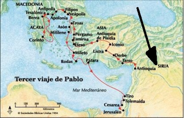 De jerusalen a Antioquia