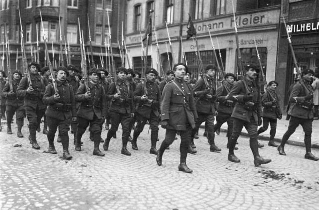 Hitler sends troops into rhineland