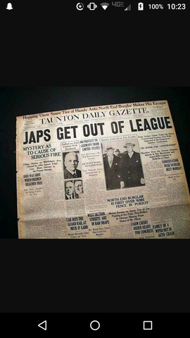Japans withdraws from the League of Nations