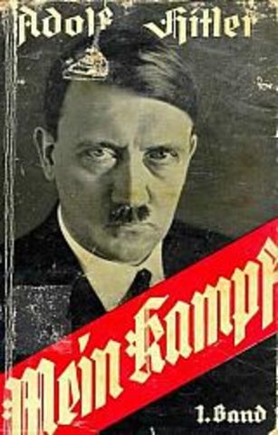 Hitler writes Mein Kampf