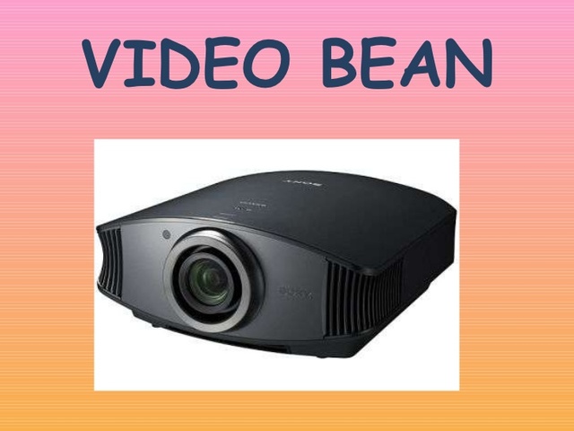 Video bean, uso práctico como herramienta de trabajo.