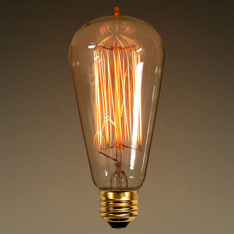 Thomas Edison invents the first incandescent light bulb.