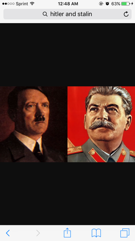 Hitler and Stalin sign
