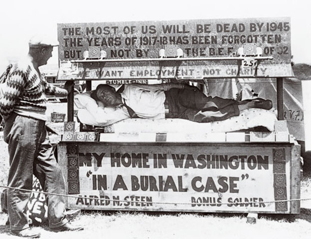 Bonus Army Gathers in Washington, D.C.