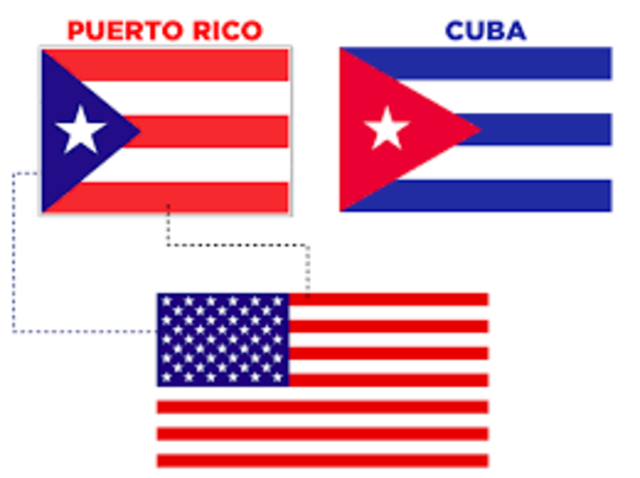 Cuba and Puerto Rico