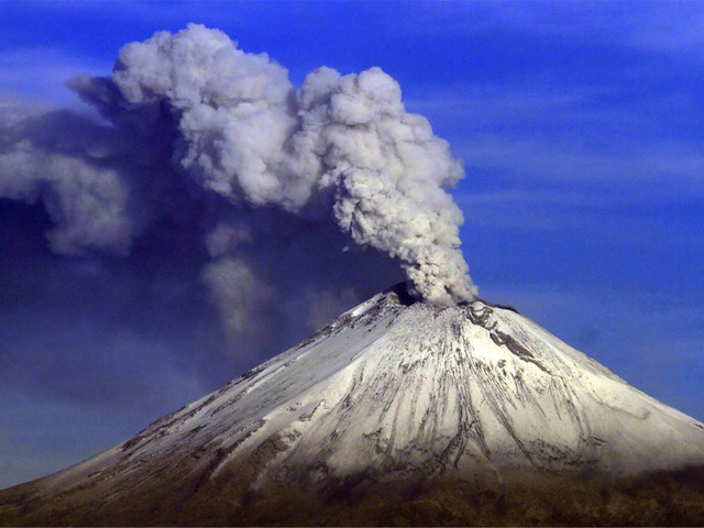 El Popocatépetl
