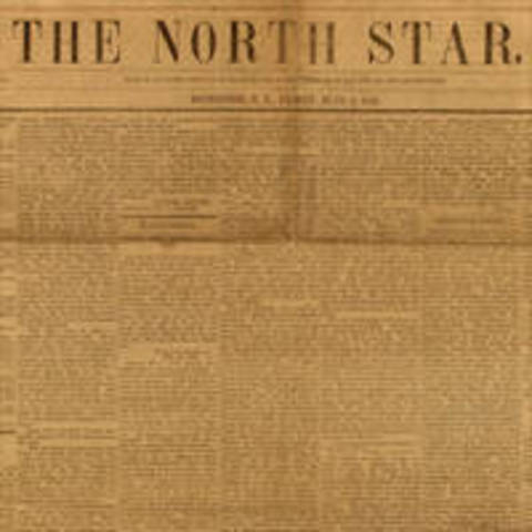 Douglass Publishes First Edition of "The North Star"