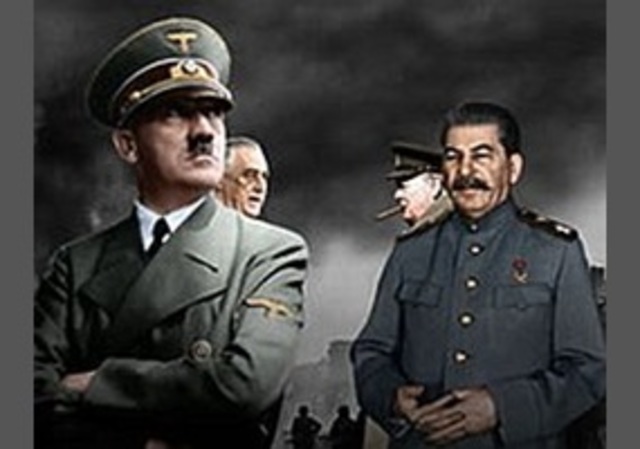 Hitler and Stalin Sign Non-Aggressive Pact