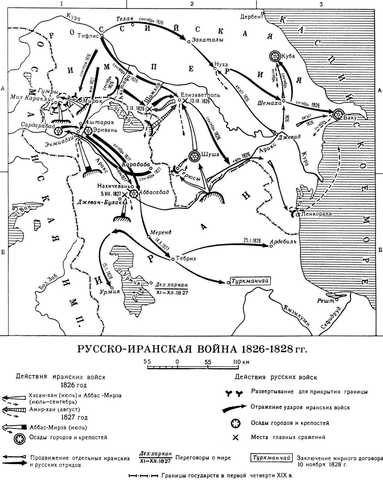 Начало русско-иранской войны