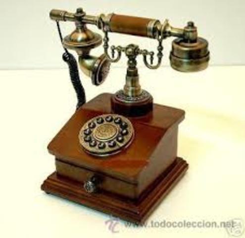 The telephone 30 years ago