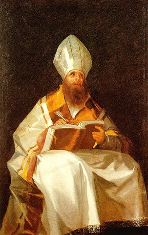 Ambrosio – (Nació en Tréveris, en el año 340-Murio en el año 397)