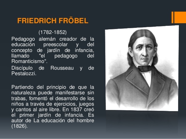 FRIEDRIC FRÖEBEL, IDEALISTA