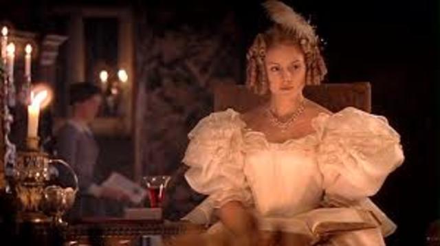 Miss Blanche Ingram arrives