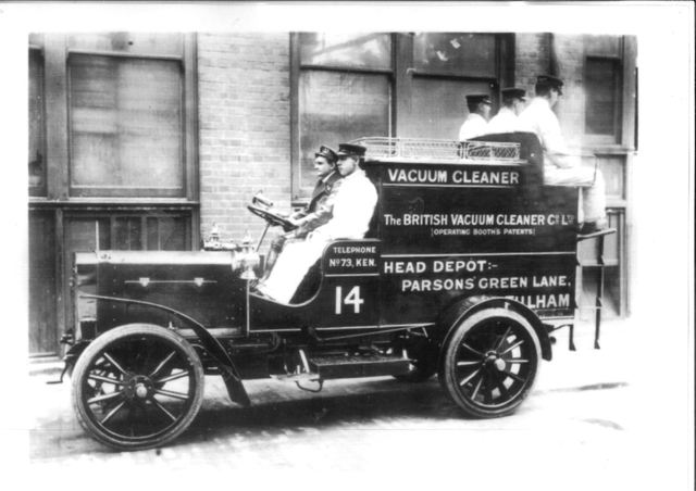 motor-driven vacuum cleaner: John Thurman