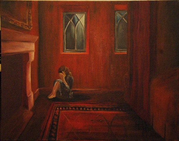 Jane Eyre is locked in the Red Room