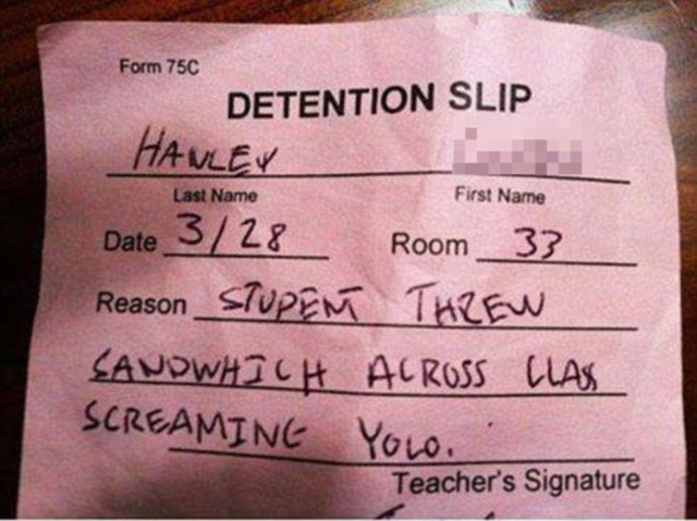 Detention