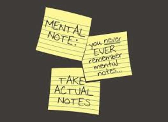 Mental note