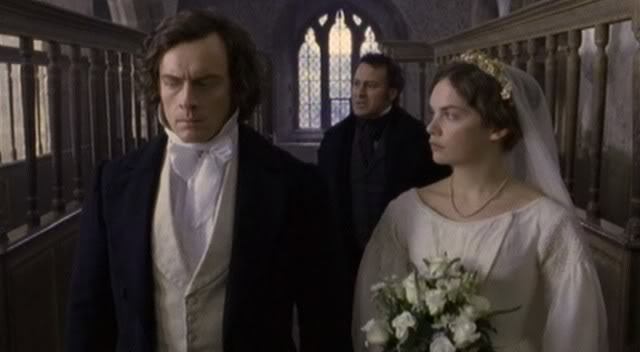 Jane marries Mr. Rochester and they have a kid