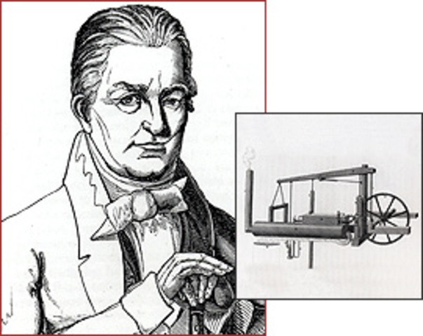 Oliver Evans invented the steam engine