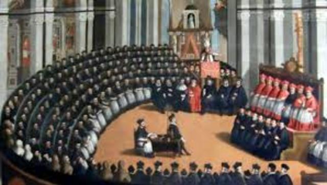 Comienza el Concilio de Trento