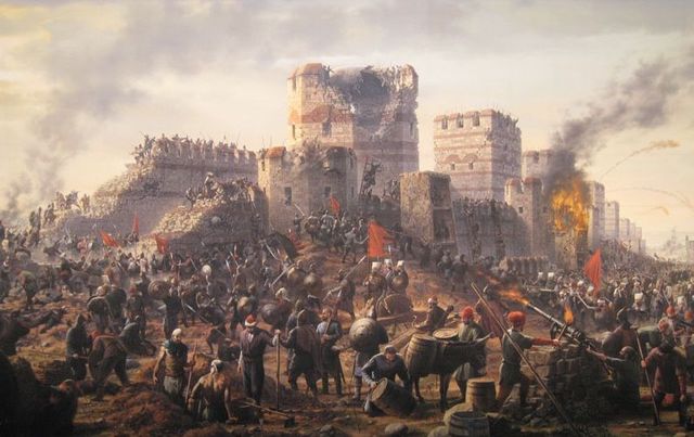 La caída de Constantinopla