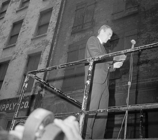 David Miller Burning Draft Card