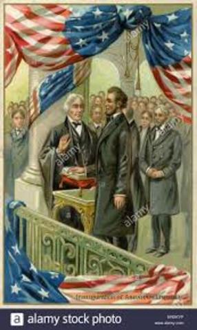 Lincoln Gets Inaugurated