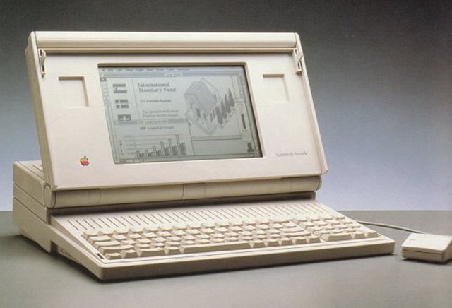 Lanzamiento de la macintosh portable