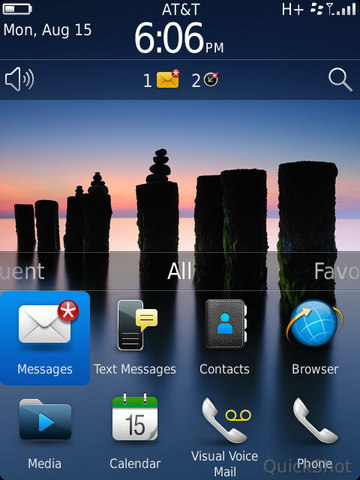 Blackberry OS 7.0