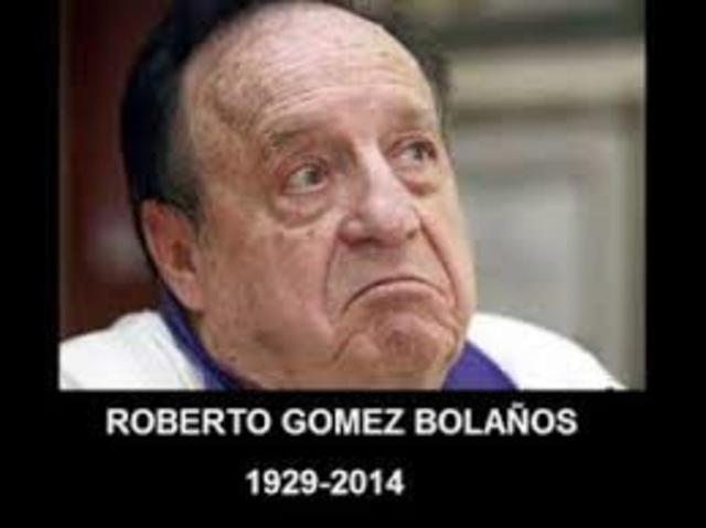 Fallecimiento de Roberto Gómez Bolaños