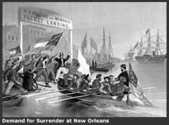 New Orleans is Seized for the Union