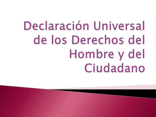 Declaración Americana de los Derechos y Deberes del Hombre.
