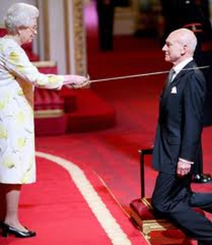 Newton gets knighted