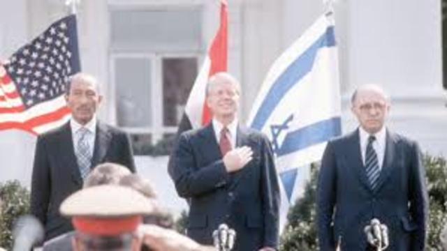 Camp David Accords - https://www.britannica.com/event/Camp-David-Accords
