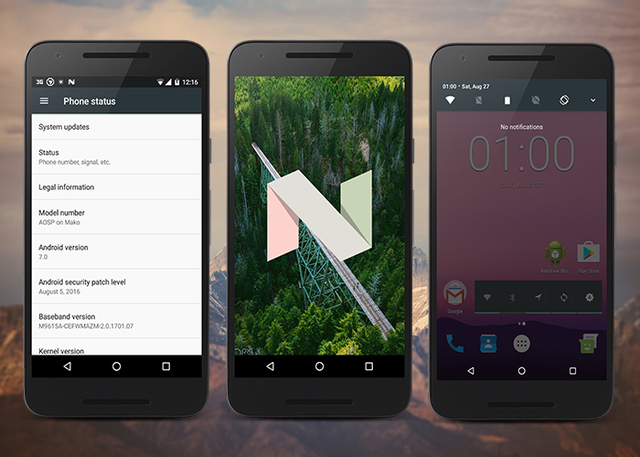 android 7.0 nougat