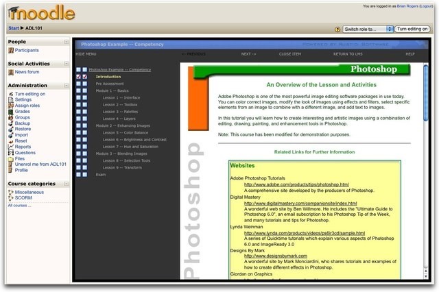 Nueva actualización  Moodle 1.2