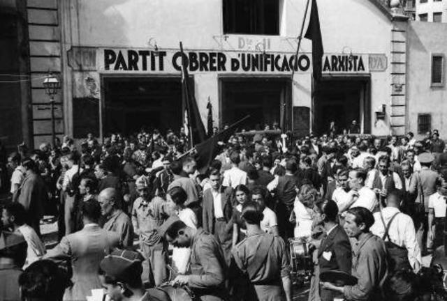 Ilegalización de la P.O.U.M