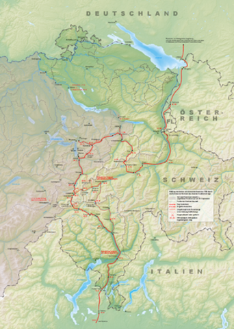 Переход через Альпы