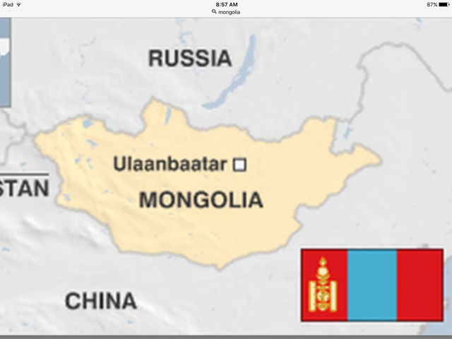 Relationships between Mongolia and the US