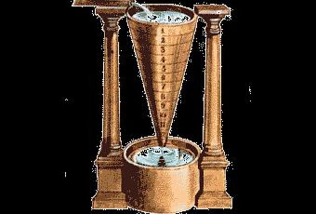 Water clocks (Greeks & Egyptians)