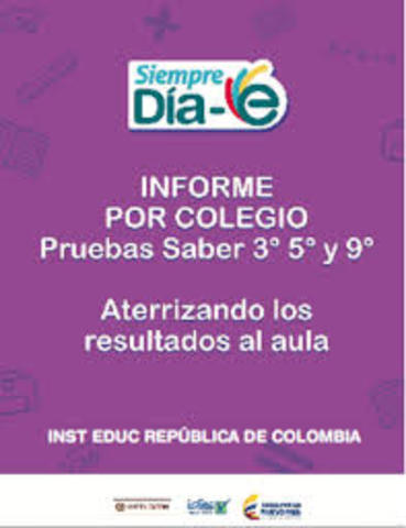 Informe por Colegio