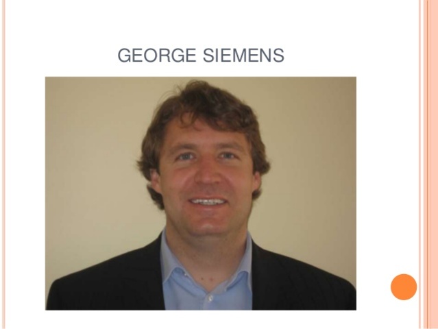 GGEORGE SIEMENS: Mi movimiento en la educación no fue planeado
