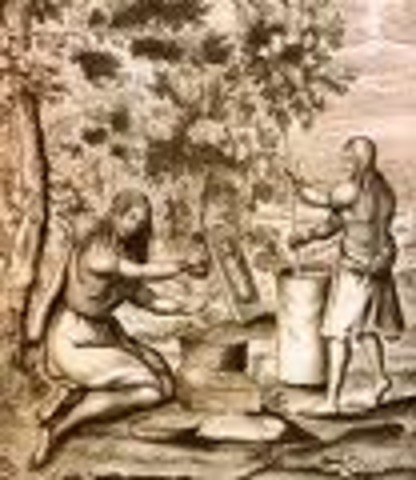 Iroquois Indians burn Cobleskill, New York.