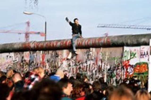 Berlin wall built