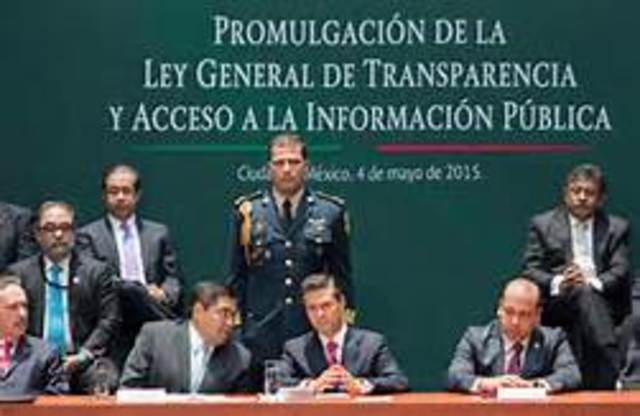 LEY GENERAL DE TRANSPARENCIA Y ACCESO A LA INFORMACIÓN