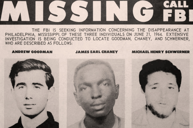 ‘Freedom Summer’ volunteers murdered