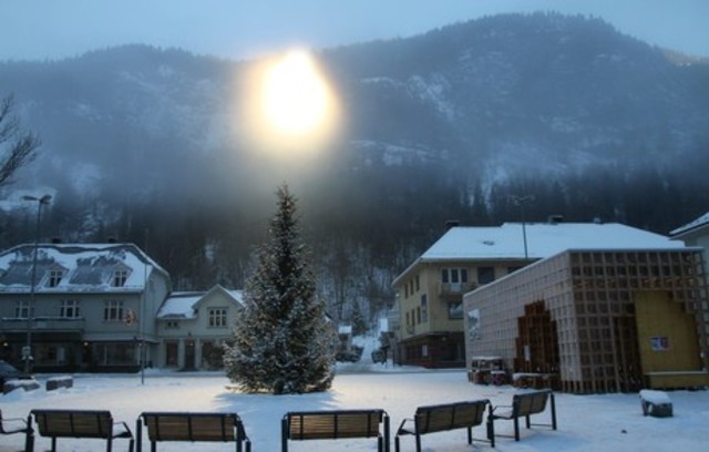 The Gaint Sun Mirror of Rjukan