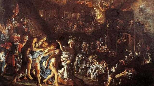 End of the Trojan War