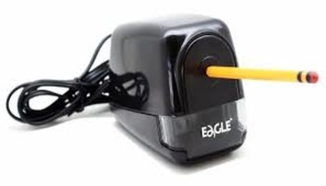 Saca punta eléctricos, desde mi preparación educativa hasta la presente el saca punta electrico ha sido una buena herramienta práctica para facilitar la vida educativa.